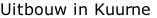 Uitbouw in Kuurne